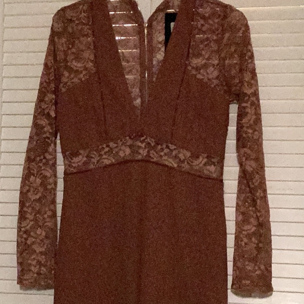 Elegant Lace Long Sleeve Jumpsuit